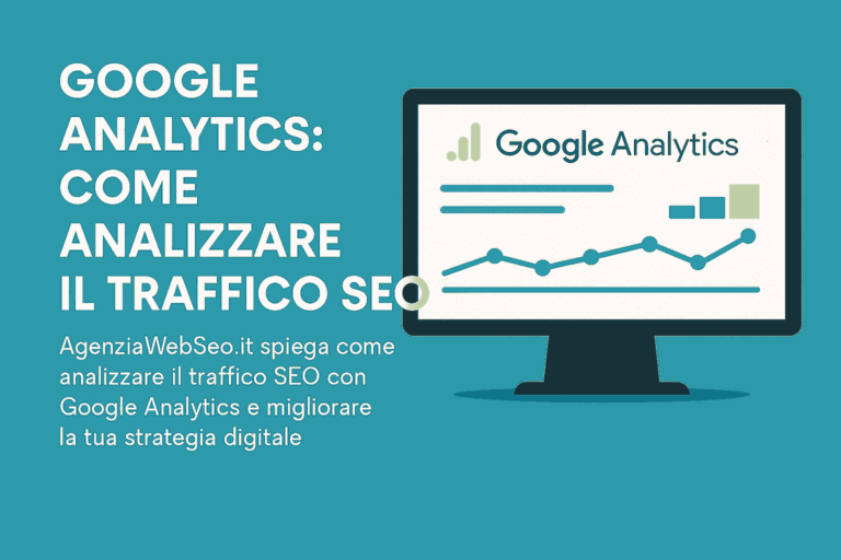 Google Analytics ti spiega come analizzare il traffico SEO - AgenziaWebSeo.it