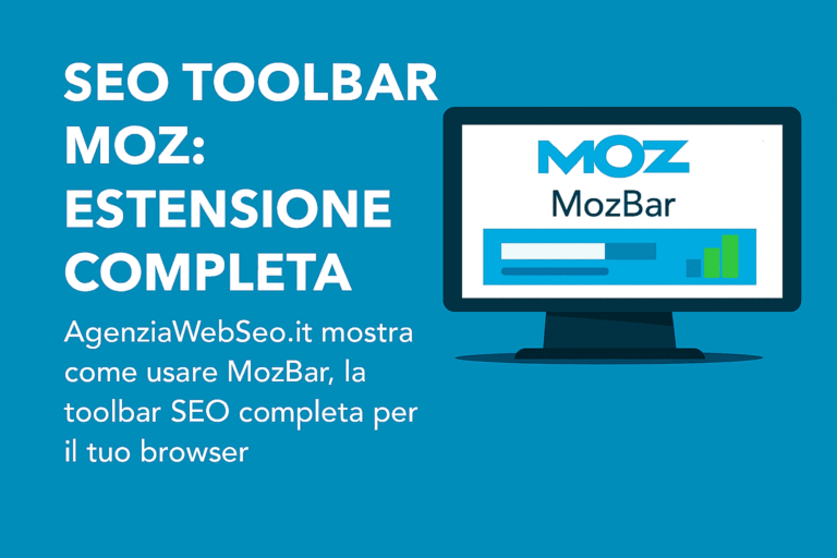 MozBar: estensione SEO completa – AgenziaWebSeo.it