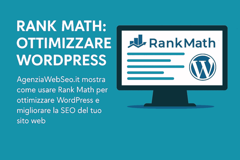 Rank Math: ottimizzare WordPress – AgenziaWebSeo.it