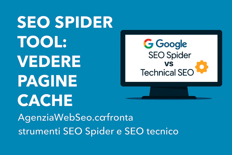 SEO Spider Tool e SEO Tecnico – AgenziaWebSeo.it