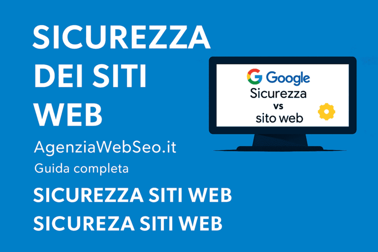 AgenziaWebSeo.it spiega come proteggere un sito web: sicurezza, SSL, backup e per evitare attacchi