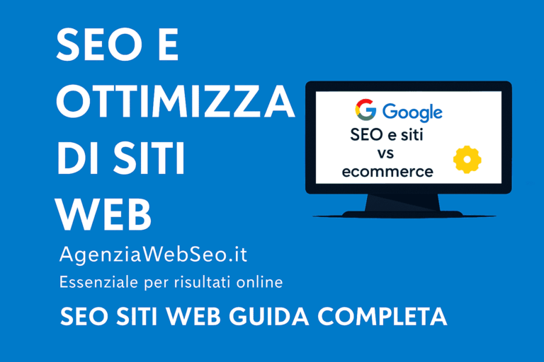 SEO per siti web strategie, ottimizzazione e tecniche per migliorare il posizionamento su Google