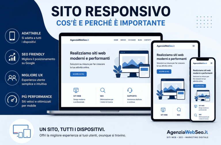 Scopri come un sito web responsive migliora SEO su Google con consigli di AgenziaWebSeo.it